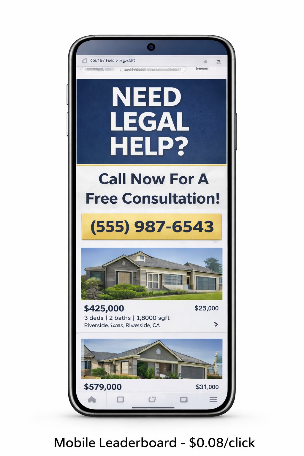 Mobile Leaderboard Ad
